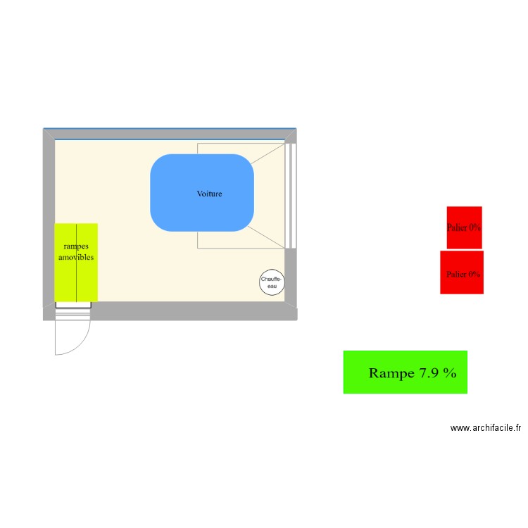 Lola garage domin.... Plan de 1 pièce et 20 m2