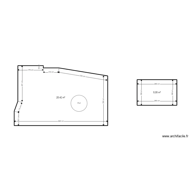 LAGARDE 2. Plan de 