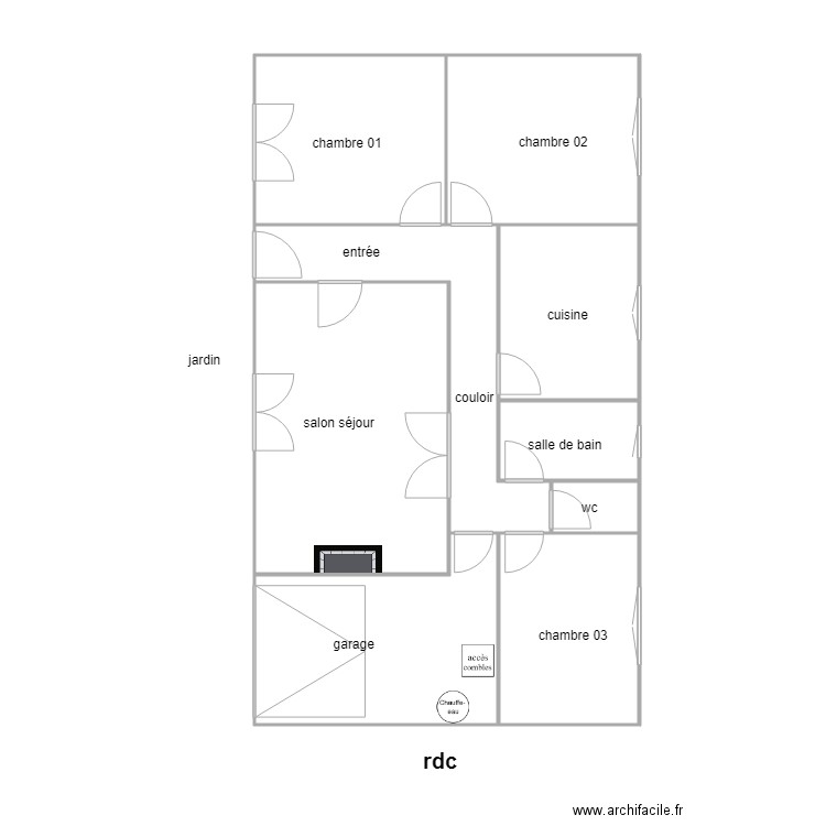 gaudey consorts maison am. Plan de 0 pièce et 0 m2