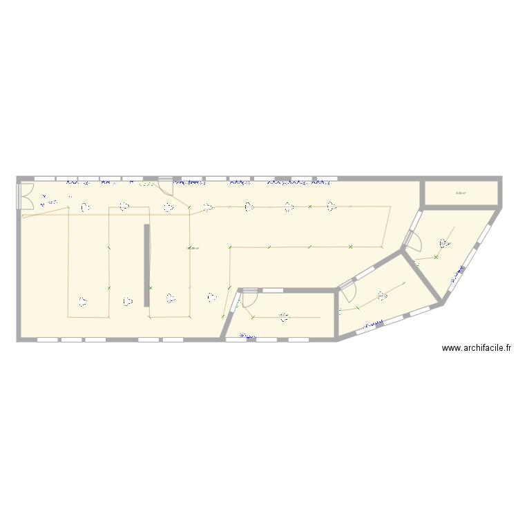 salle 39 POANIMA. Plan de 0 pièce et 0 m2