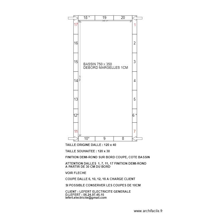 MARGELLES PISCINE. Plan de 0 pièce et 0 m2