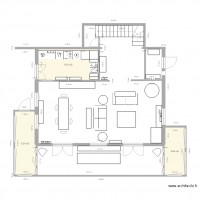 Plan chalet 2 variante entrée