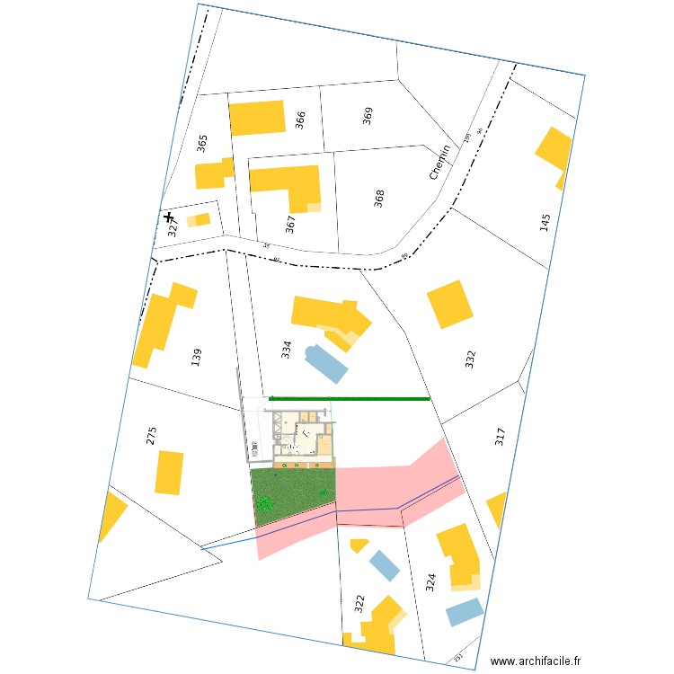 Plan de masse 5. Plan de 0 pièce et 0 m2