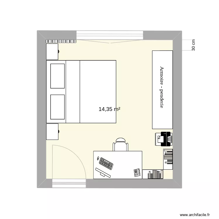 Boisy 35 Meublé. Plan de Boisy 35 Meublé. Plan de