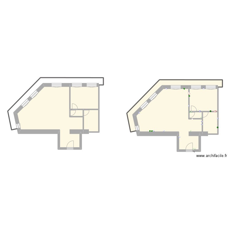 appart dep. Plan de 0 pièce et 0 m2