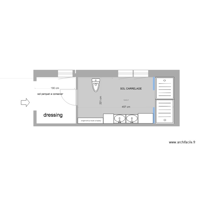 sdb luxembourg. Plan de 0 pièce et 0 m2