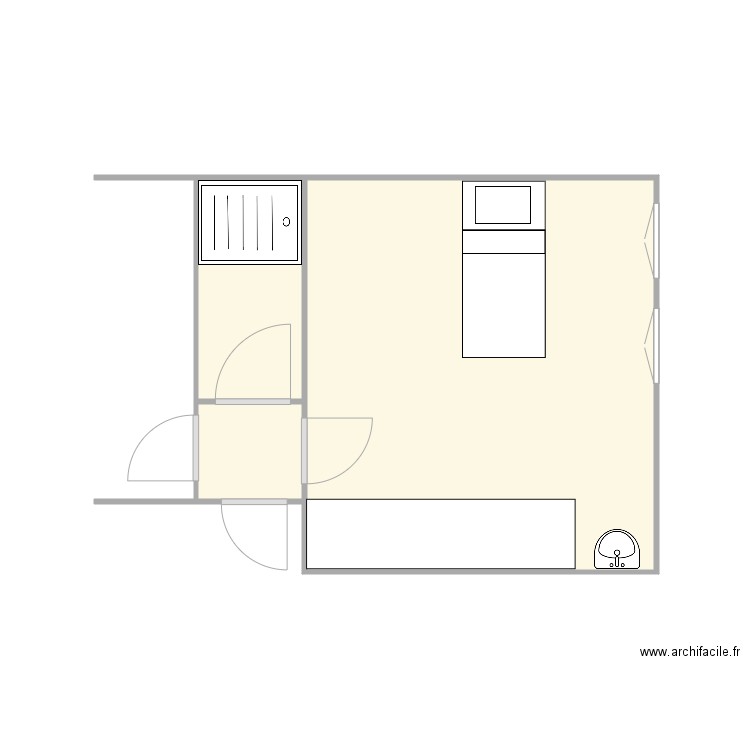 ANDRO Tréffiagat après RDC 1. Plan de 0 pièce et 0 m2