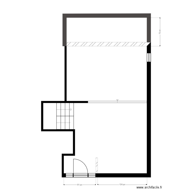 guay grand. Plan de 0 pièce et 0 m2