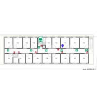Plan évacuation rocade Chambre 141  