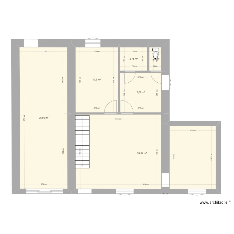 Maison T. Plan de 0 pièce et 0 m2