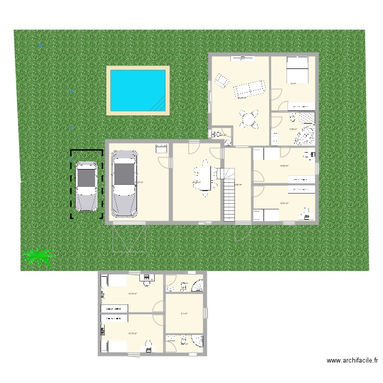 plan maison 2. Plan de 0 pièce et 0 m2