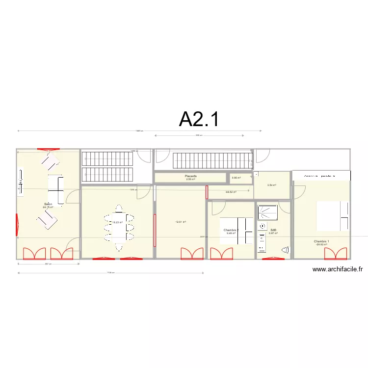 A 212. Plan de 