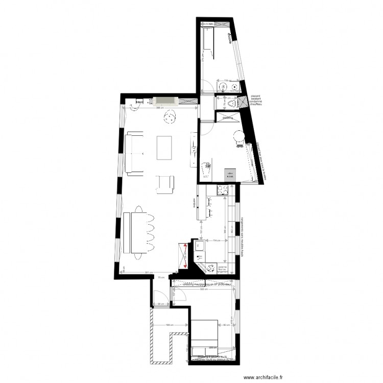 plan 5 bis froissart E et A. Plan de 0 pièce et 0 m2