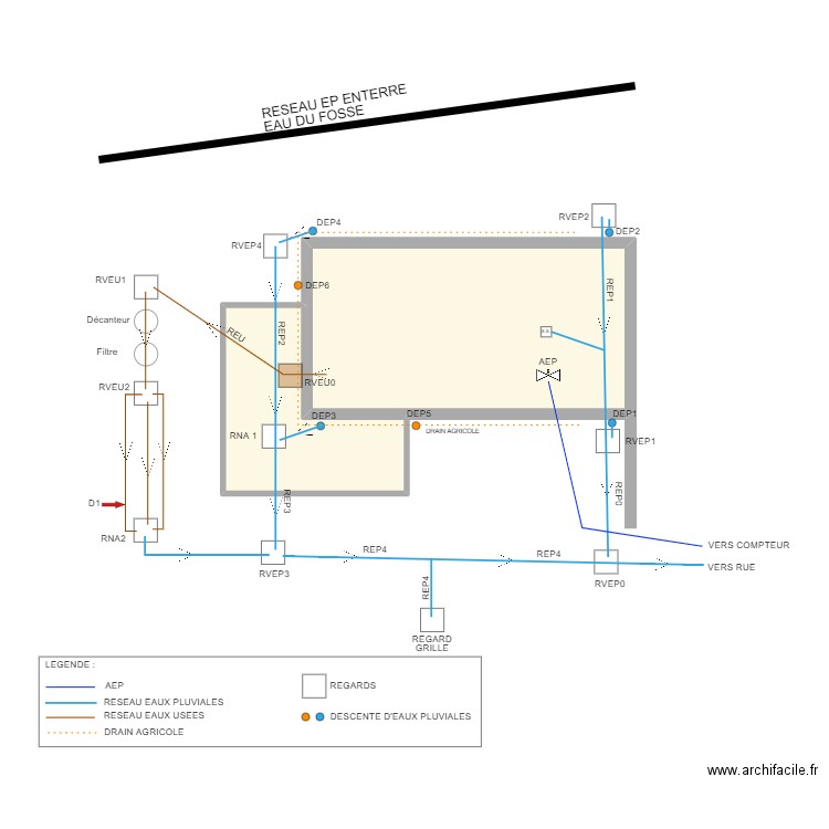 ARNAS DESSAIGNE LAURENT. Plan de 0 pièce et 0 m2