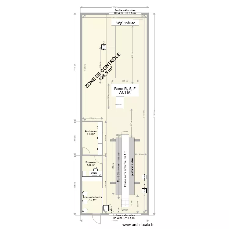 CCT VL YTRAC Projet J&eacute;r&ocirc;me. Plan de 
