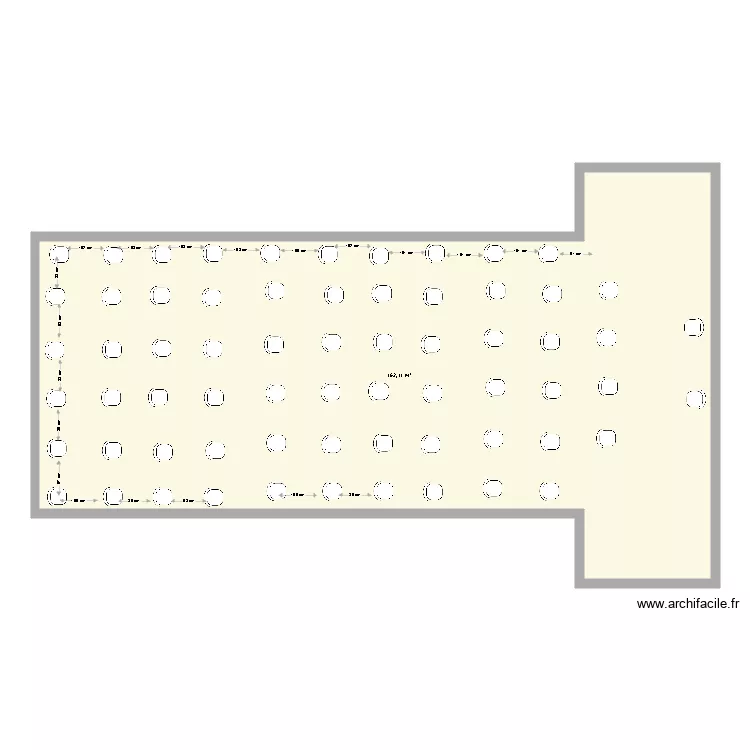 408 en&eacute;cole 64 personnes. Plan de 