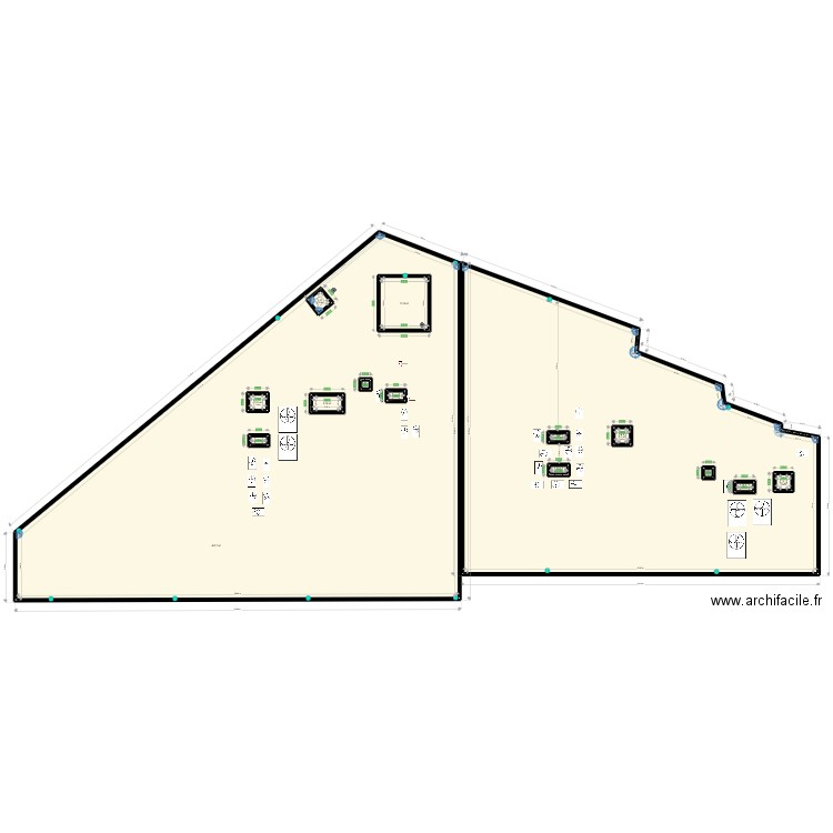 ALOHA CENTER. Plan de 0 pièce et 0 m2
