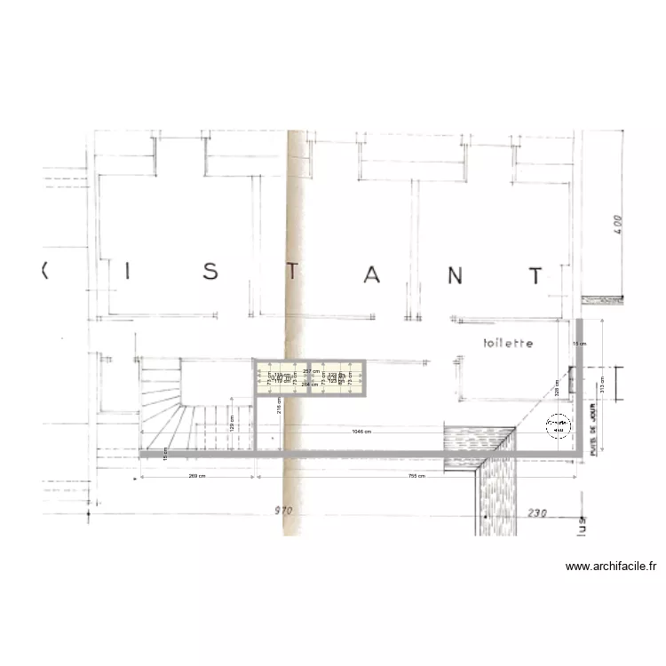 ORLIAC Palier N1. Plan de ORLIAC Palier N1. Plan de