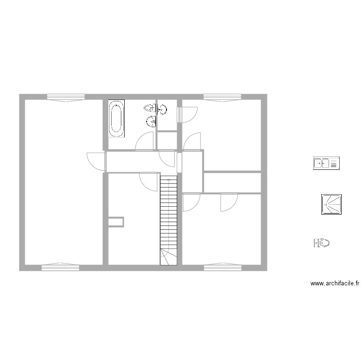 Girols R1. Plan de 0 pièce et 0 m2