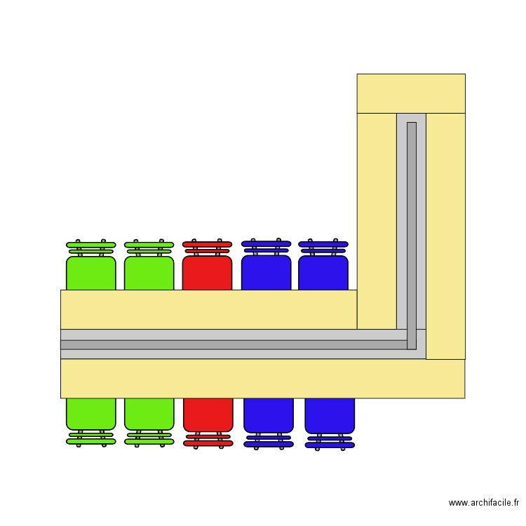 PLACEMENT ANGLE. Plan de 0 pièce et 0 m2