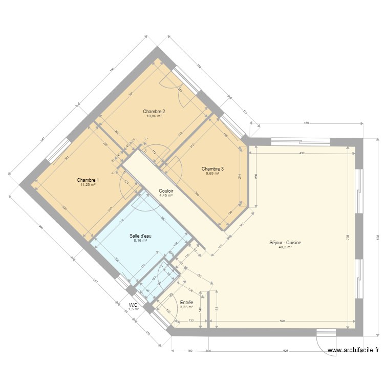 V20. Plan de 0 pièce et 0 m2