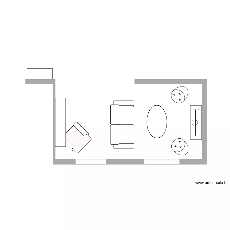 plan salon56. Plan de 