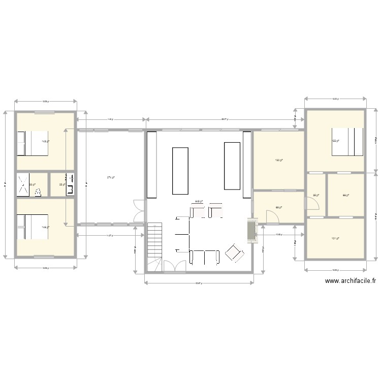 farmhouse. Plan de 0 pièce et 0 m2