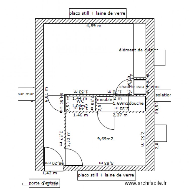 RDC F2. Plan de 0 pièce et 0 m2