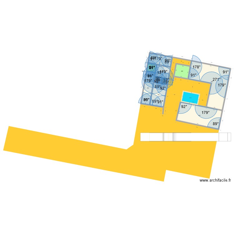 les landes3. Plan de 0 pièce et 0 m2