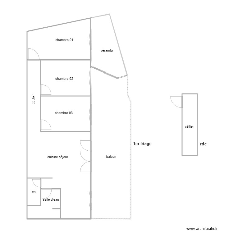 briot 2. Plan de 0 pièce et 0 m2