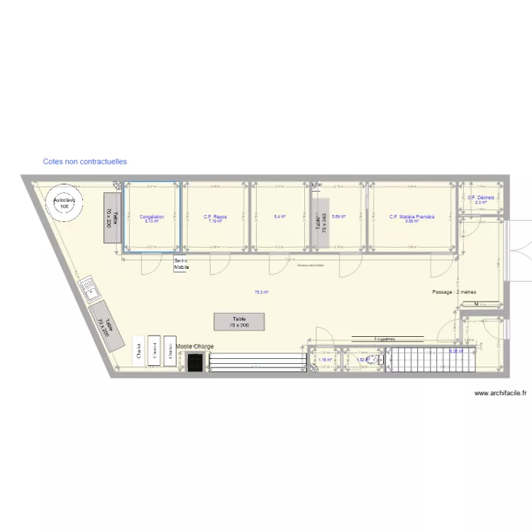 Codega 007. Plan de 