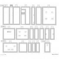 CHAMBRES 1, 2, 3 ET COULOIR