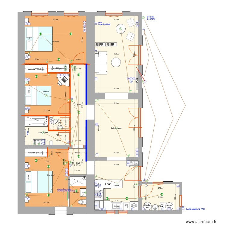 maison7. Plan de 0 pièce et 0 m2