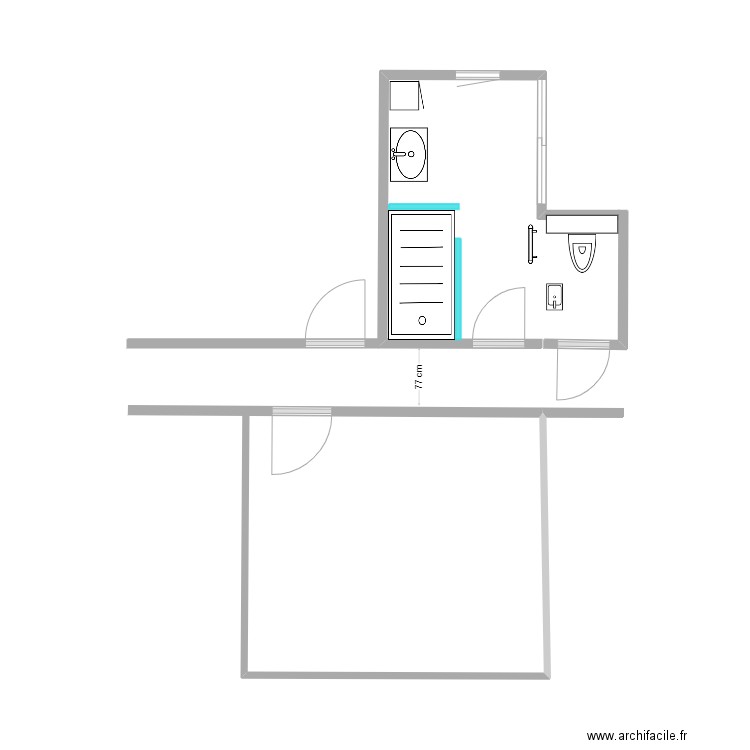 SDB MACK. Armelle 2. Plan de 0 pièce et 0 m2