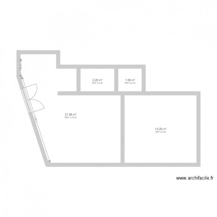 LOCAL NOGENT BUREAUX CDS ET LOGE. Plan de 0 pièce et 0 m2