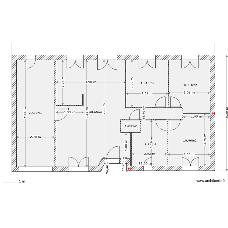 NICOLLE. Plan de 0 pièce et 0 m2