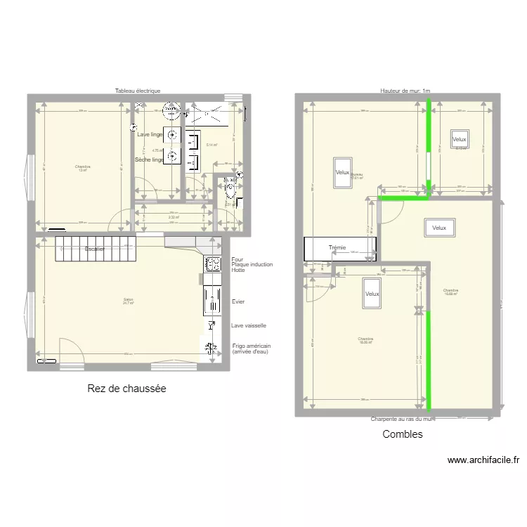 Maison New 2. Plan de 