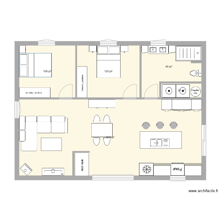 maison pat et vero. Plan de 0 pièce et 0 m2