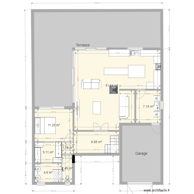 MAISON 6. Plan de 0 pièce et 0 m2