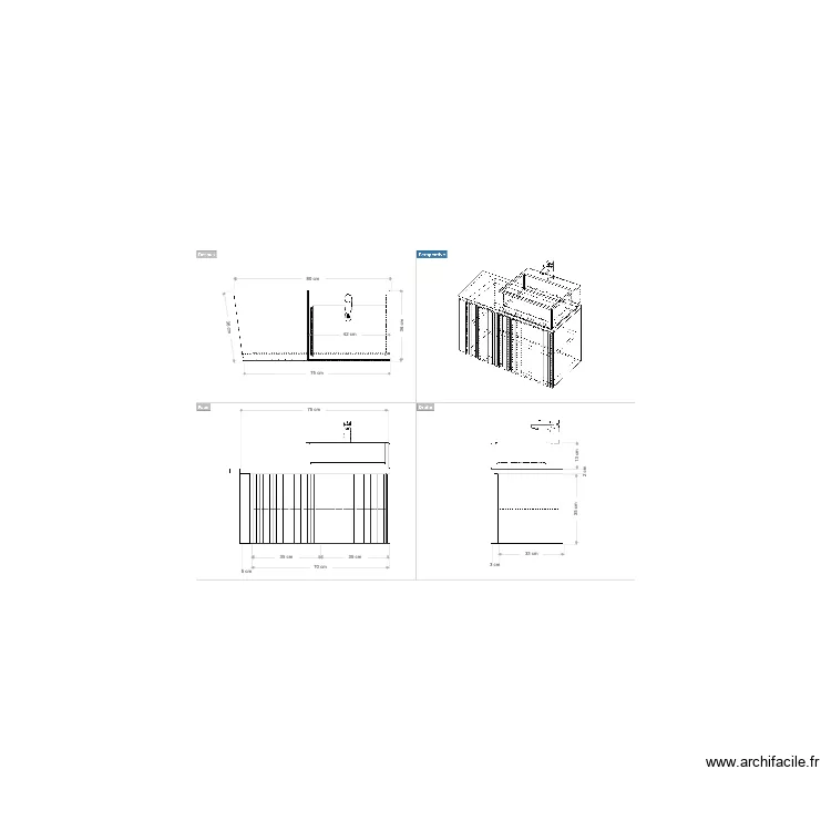 lavabo2. Plan de lavabo2. Plan de