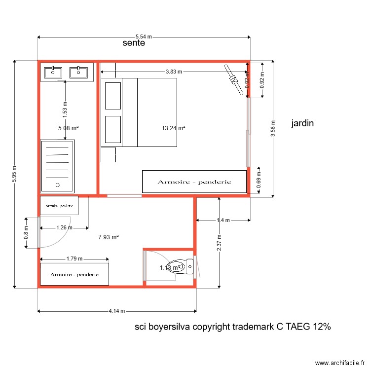 ggboyer. Plan de 0 pièce et 0 m2