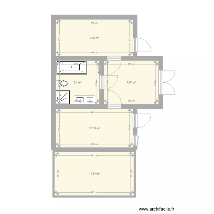 MEZOS DEPENDANCE TECH NEW. Plan de 