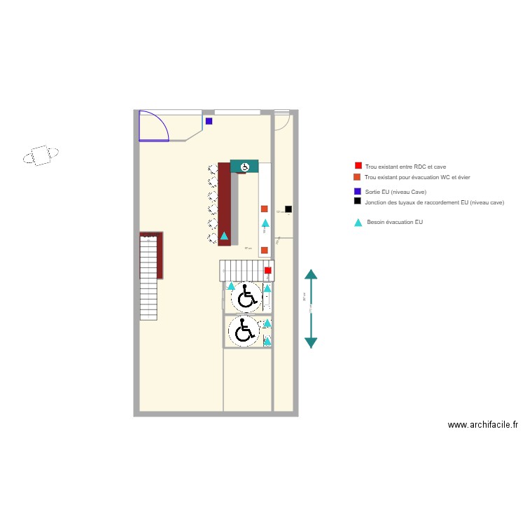 plan V3 Triphasé PLOMBERIE. Plan de 0 pièce et 0 m2