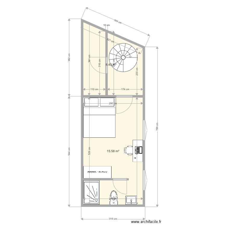 Fort v03. Plan de 0 pièce et 0 m2