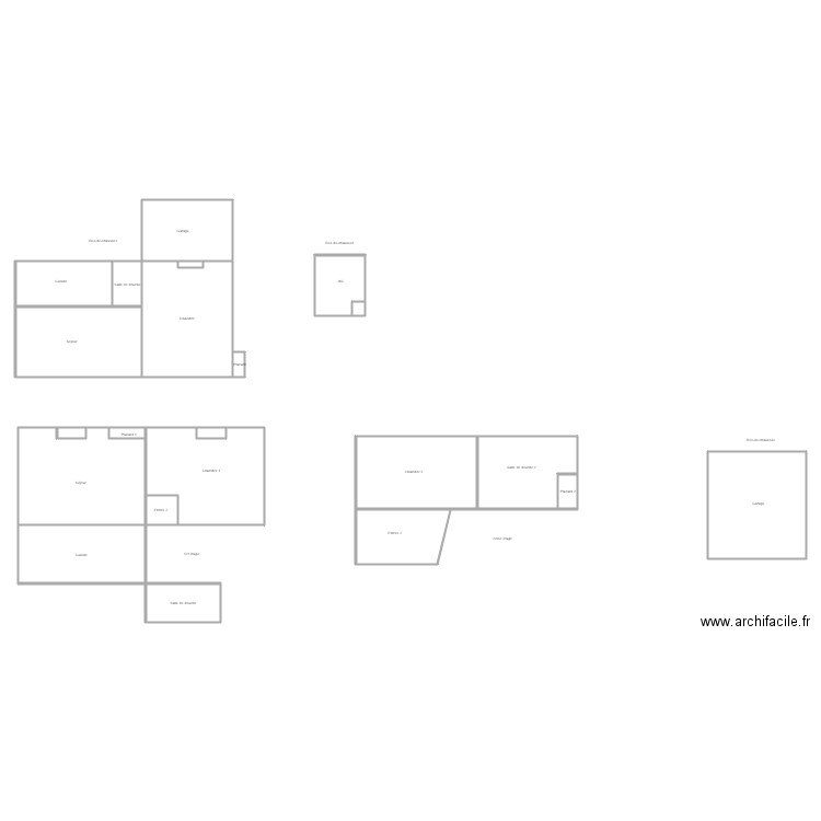 Appart 91 Nouzonville HAOUY. Plan de 0 pièce et 0 m2