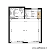 Studio Leven plan existant