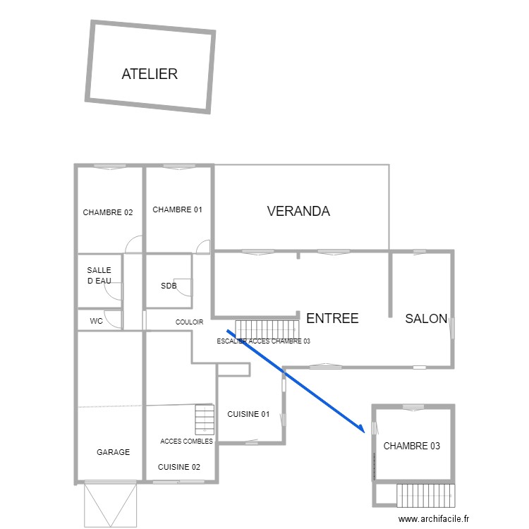 mm goulet. Plan de 0 pièce et 0 m2