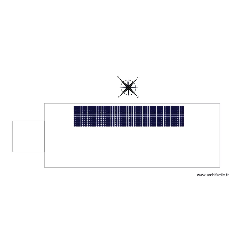 MAISON LAFORET 8PV. Plan de 