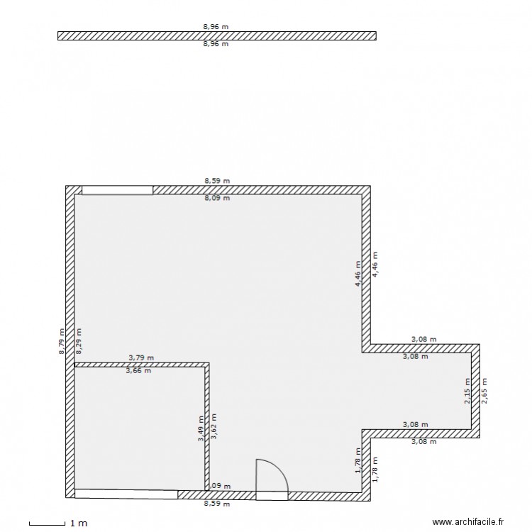 Test maison. Plan de 0 pièce et 0 m2