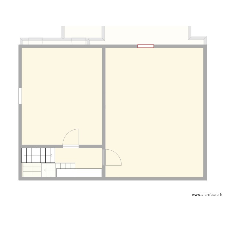little house. Plan de 0 pièce et 0 m2